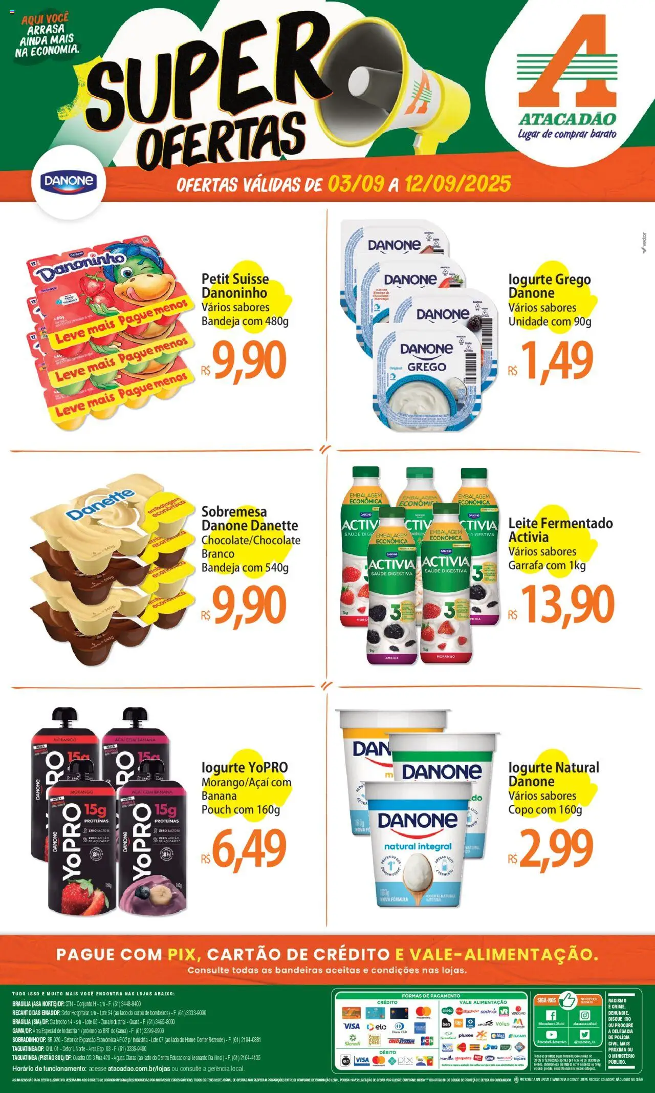 Atacadão folheto "Ofertas - DF" válido a partir de 03/09/2025 - número de página 1