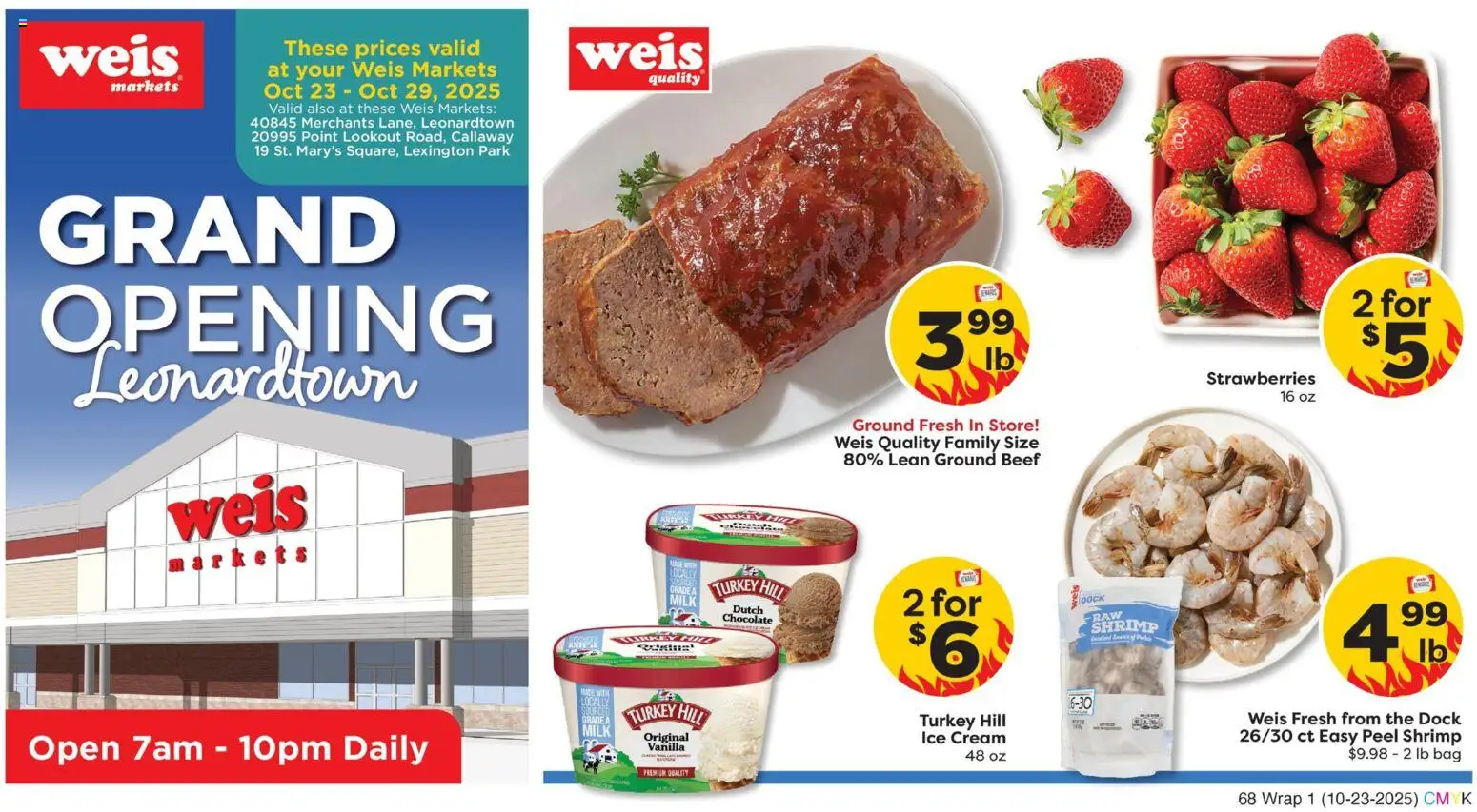 Weis Weekly Circular - MD from 10/23/2025 - Flyer - Page number 1