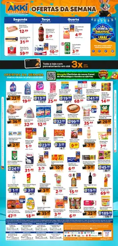 Pré-Visualização do folheto "Akki Atacadista - Ofertas da semana" da loja Akki Atacadista válido a partir de 30/03/2026