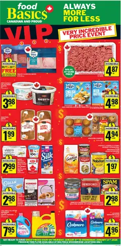 Preview of leaflet Woodbridge from shop Food Basics is valid from Jan 08, 2026