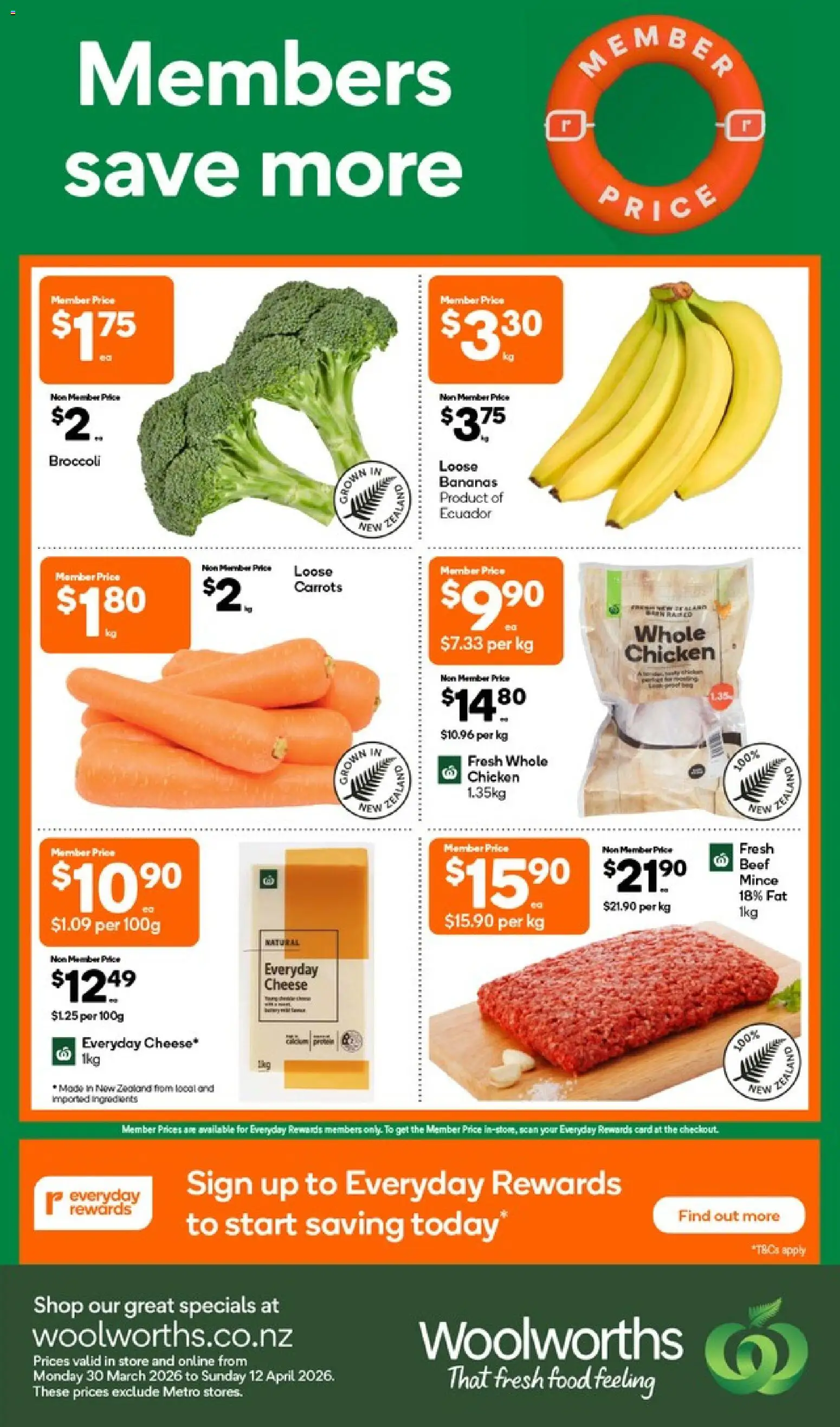 Preview of catalogue Woolworths catalogue from shop Woolworths valid 30 Mar 2026
