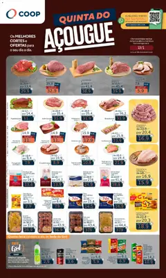 Pré-Visualização do folheto "Ofertas Quinta do Açougue" da loja Coop válido a partir de 13/11/2025