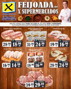 Pré-Visualização do folheto "X Supermercados ofertas Feijoada " da loja X Supermercados válido a partir de 11/03/2026