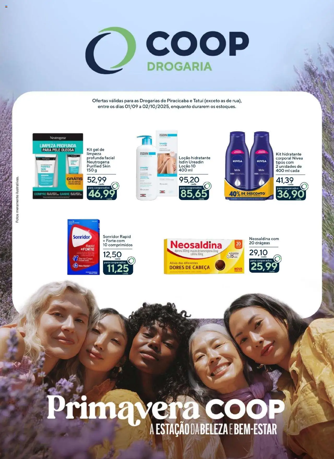 Coop folheto "Ofertas Drogaria" válido a partir de 01/09/2025 - número de página 1