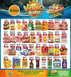 Pré-Visualização do folheto " Ofertas de Verão" da loja Bretas válido a partir de 16/01/2025