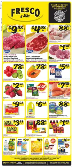 Ad Preview of Fresco y Más Weekly Ad from 08/06/2025
