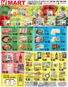 Ad Preview of Hmart ENGLISH/KOREAN - Hawaii from 01/09/2026