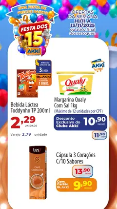 Pré-Visualização do folheto "Ofertas da semana" da loja Akki Atacadista válido a partir de 10/11/2025 | Página: 1
