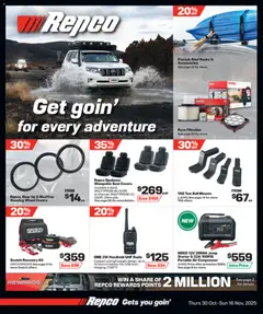 Preview of catalogue Catalogue from shop Repco valid 30 Oct 2025