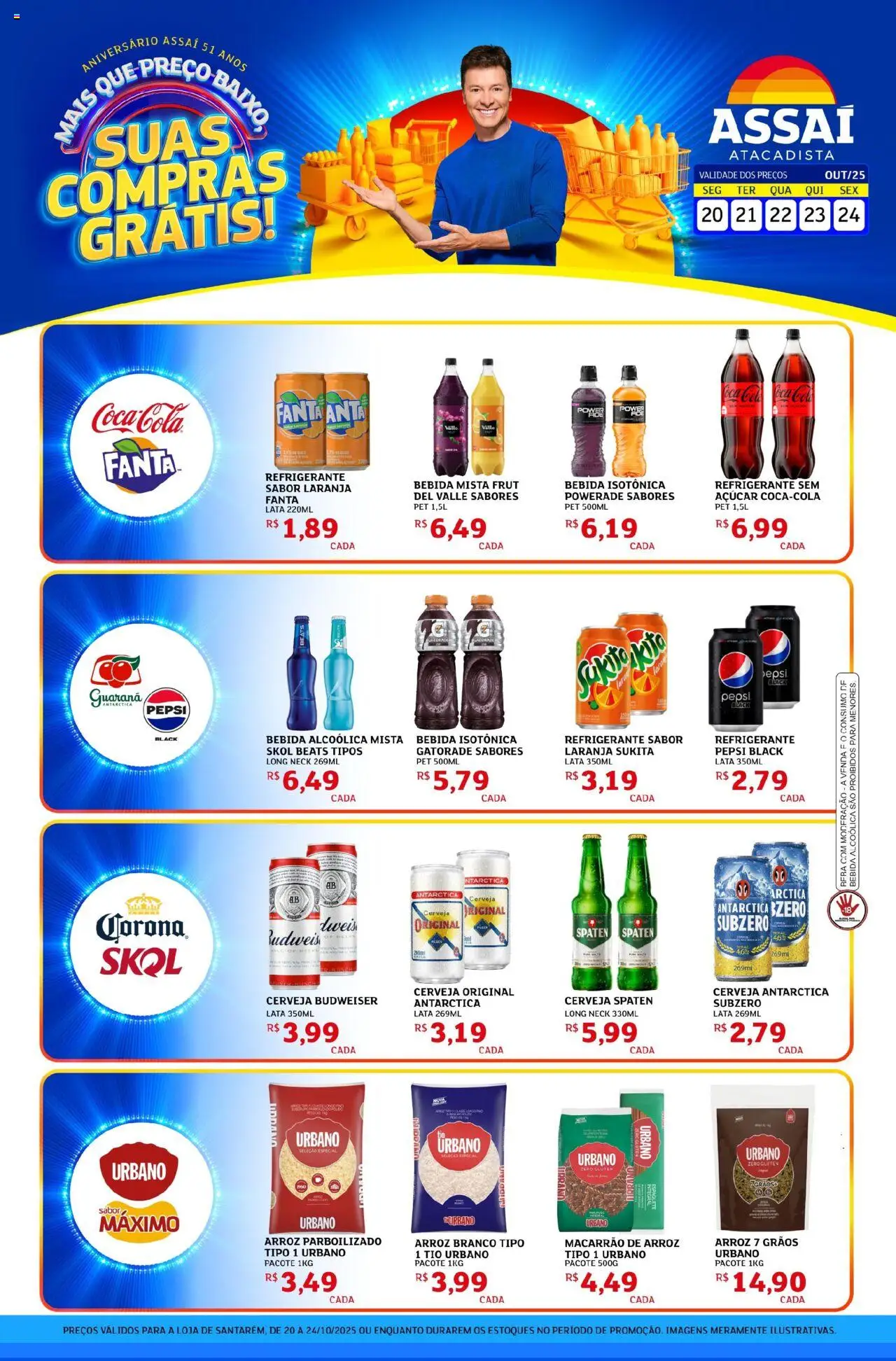 Assaí Atacadista folheto "Encarte - PA" válido a partir de 20/10/2025 - número de página 1
