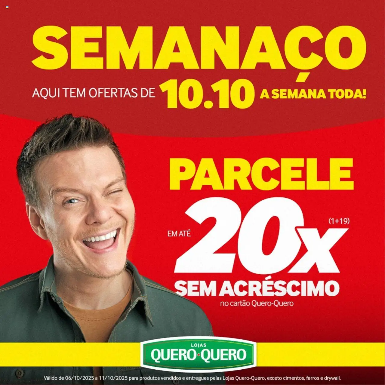 Lojas Quero-Quero folheto "Ofertas atuais" válido a partir de 06/10/2025 - número de página 1