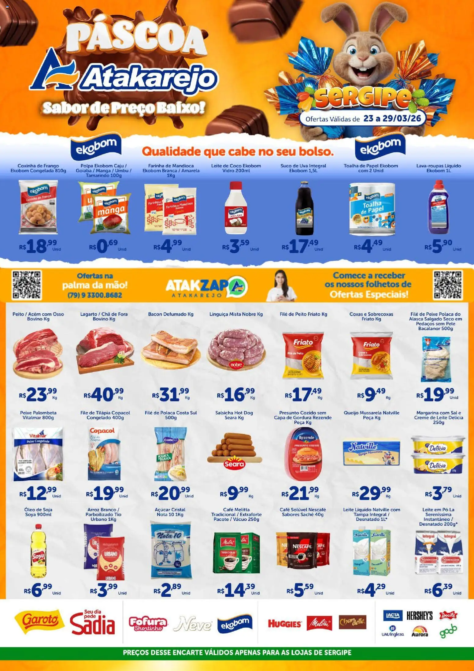Pré-Visualização do folheto "Atakarejo ofertas" da loja Atakarejo válido a partir de 23/03/2026