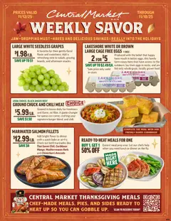 Ad Preview of Central Market Weekly Ad from 11/12/2025 | Page: 1