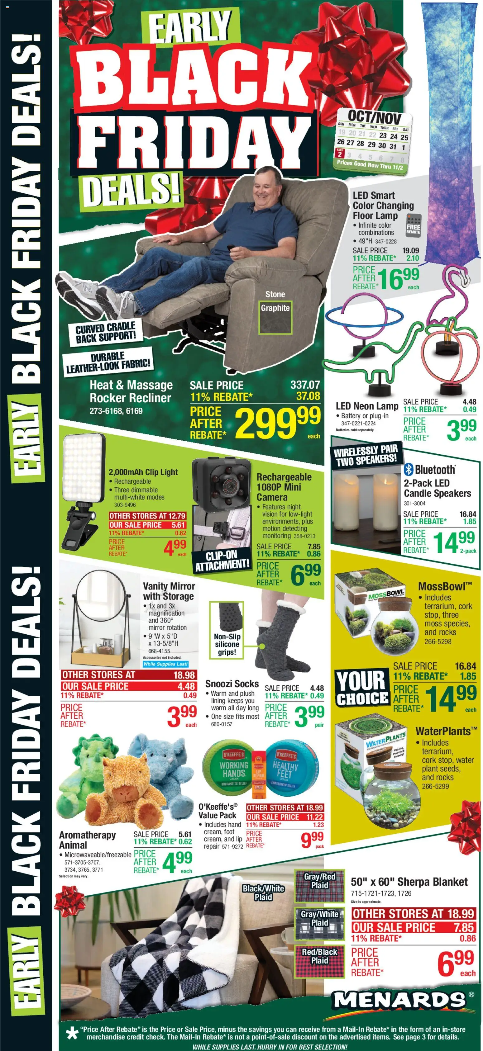 Menards AD from 10/22/2025 >> Weekly ad + Sale ad Preview - Page number 1