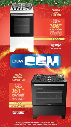 Pré-Visualização do folheto "Ofertas atuais" da loja Lojas Cem válido a partir de 01/12/2025 | Página: 40