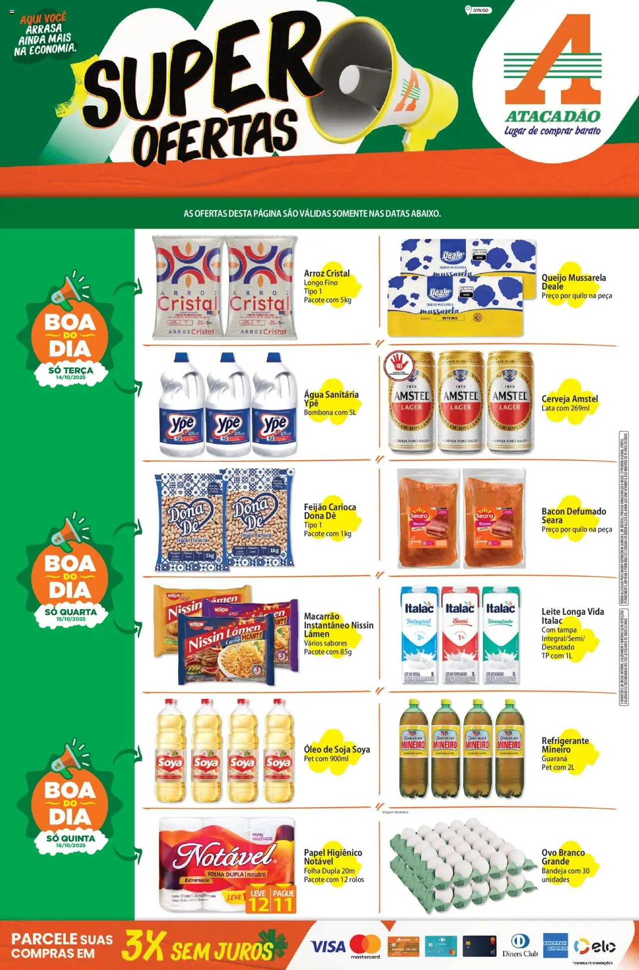 Atacadão folheto "Ofertas - GO" válido a partir de 14/10/2025 - número de página 1