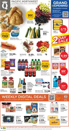 Ad Preview of QFC Weekly Ad from 07/30/2025 | Page: 1