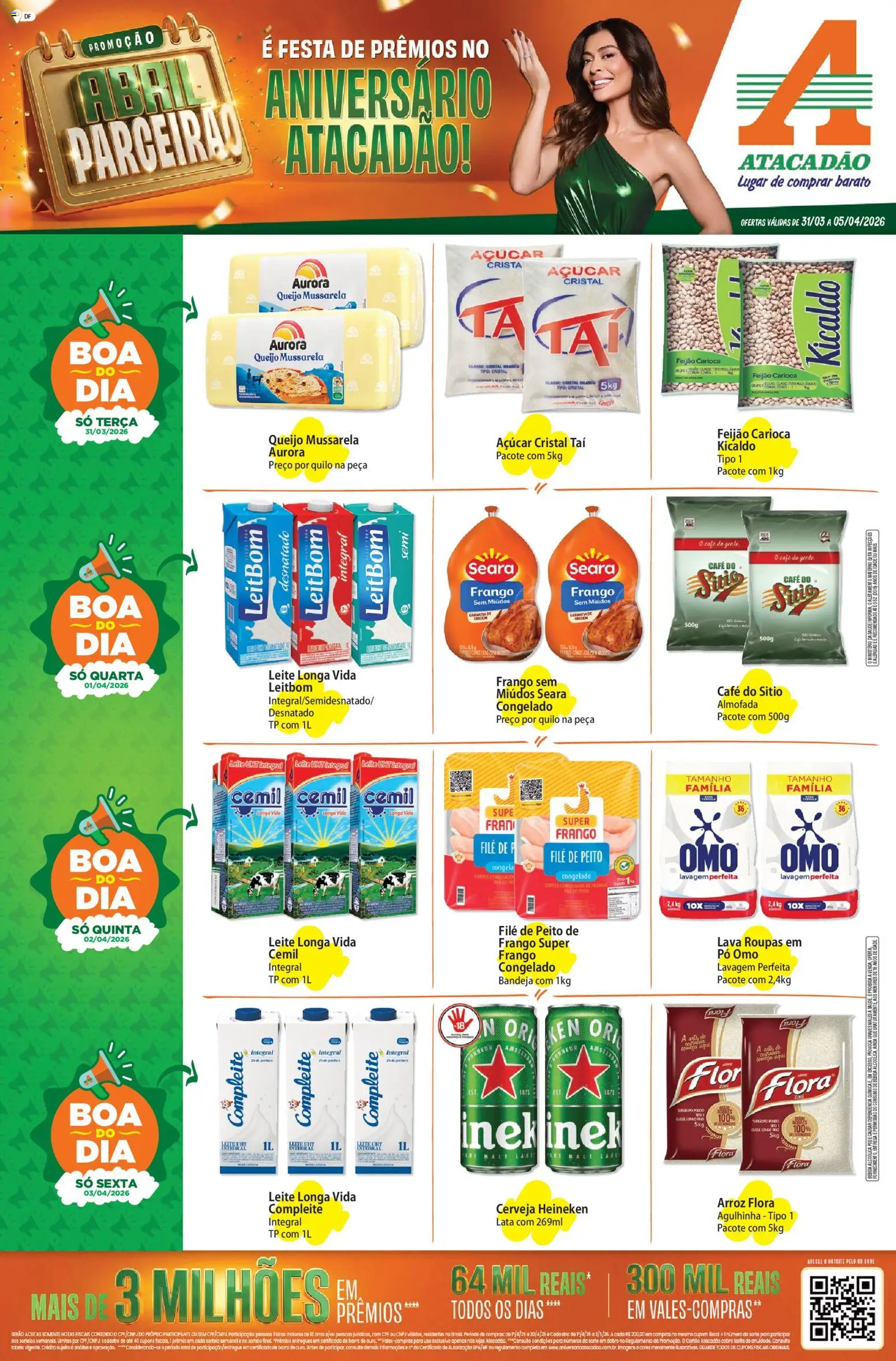 Pré-Visualização do folheto "Atacadão ofertas - DF" da loja Atacadão válido a partir de 31/03/2026