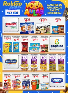 Pré-Visualização do folheto "Ofertas Volta Ás Aulas" da loja Roldão válido a partir de 05/02/2026