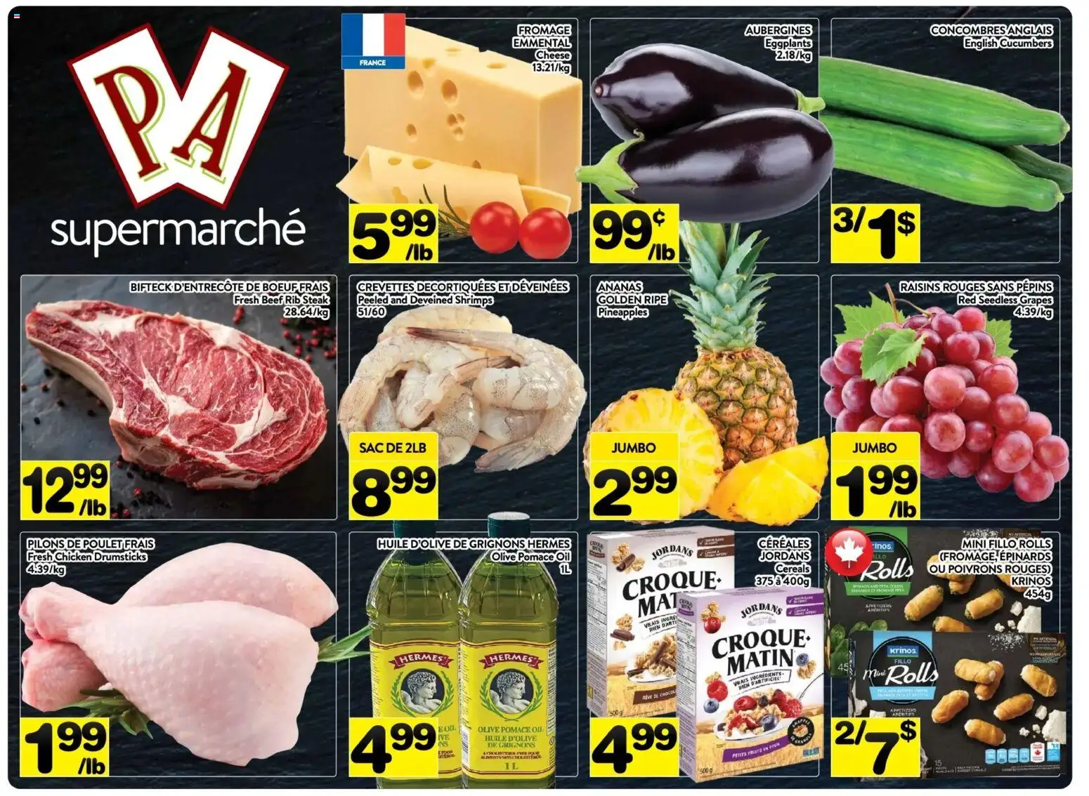 Pa Supermarché flyer valid from Oct 27, 2025 - page number 1