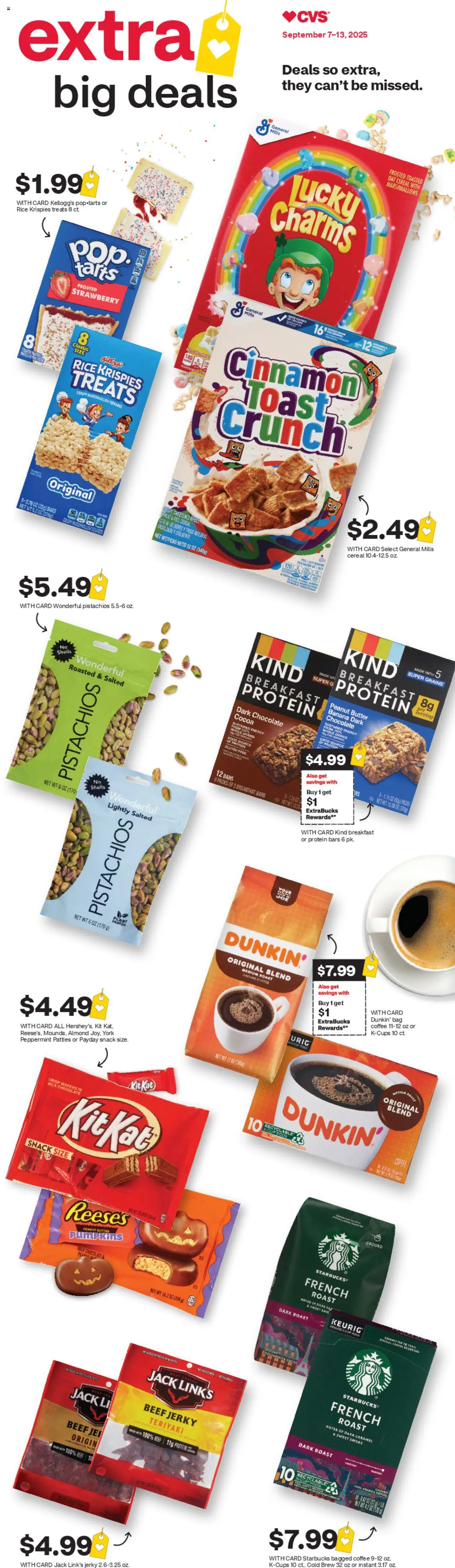 CVS Weekly Ad from 09/07/2025 - Flyer, Circular this week - Page number 1