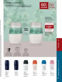 Pré-Visualização do folheto "Ciclo 18/2025" da loja Natura válido a partir de 30/10/2025 | Página: 179