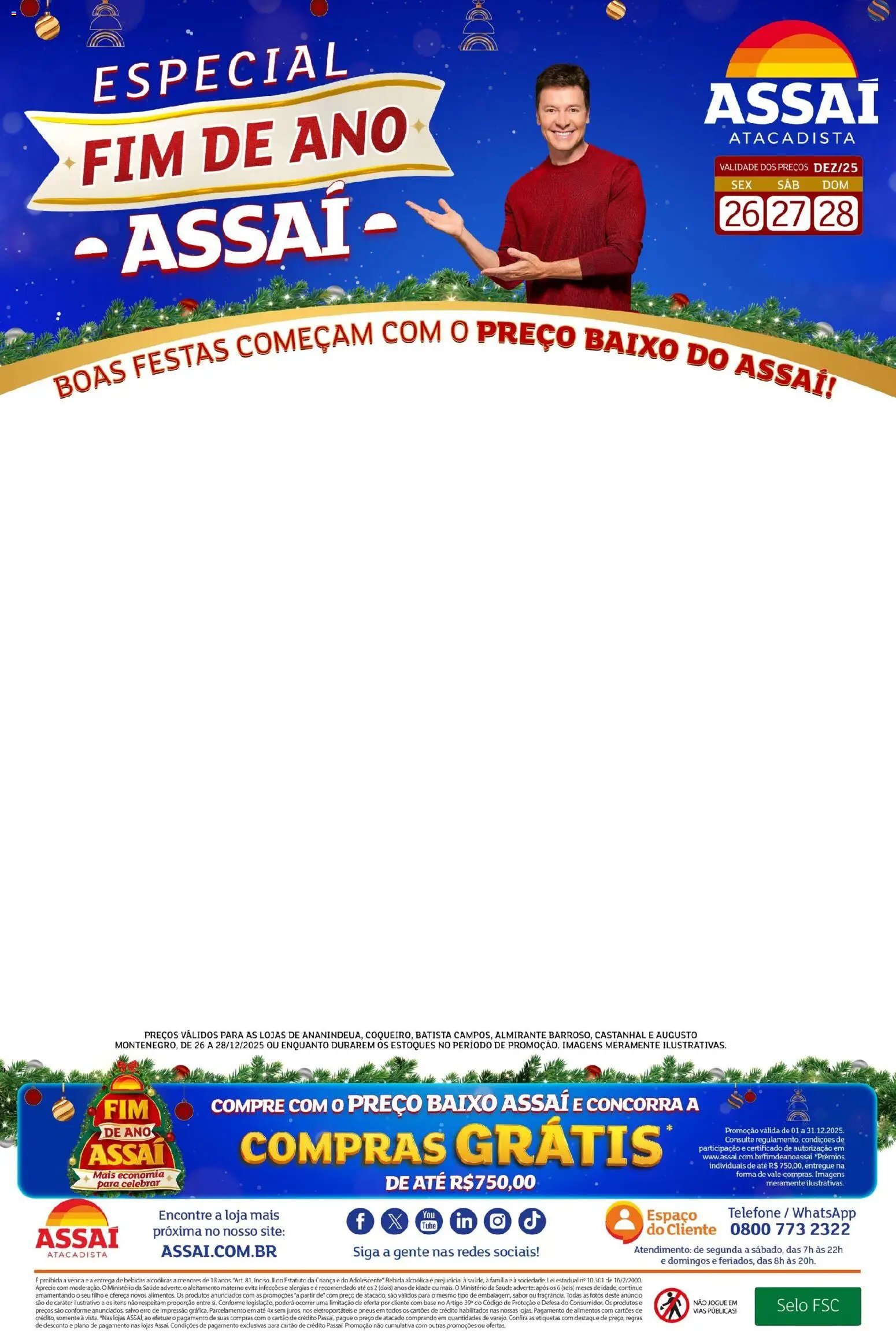 Pré-Visualização do folheto "Assaí Atacadista ofertas - PA" da loja Assaí Atacadista válido a partir de 05/04/2026