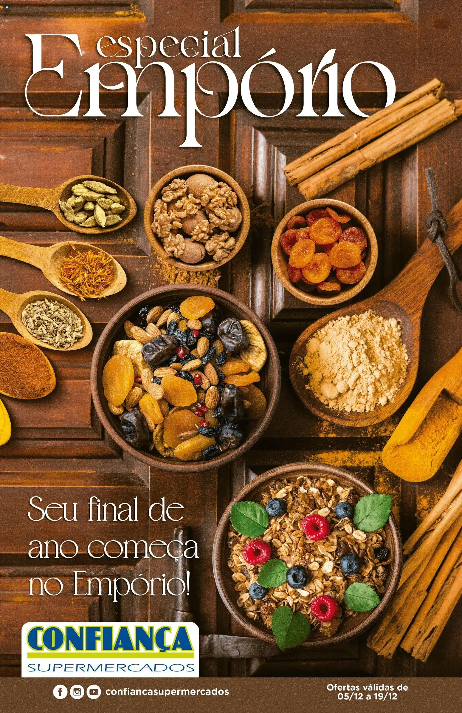 Pré-Visualização do folheto "Ofertas Empório" da loja Confiança válido a partir de 05/12/2025