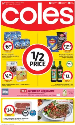 Preview of catalogue Catalogue NT from shop Coles valid 01/10/2025