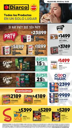 Vista previa del folleto de la tienda Diarco válido desde el 09/03/2026 