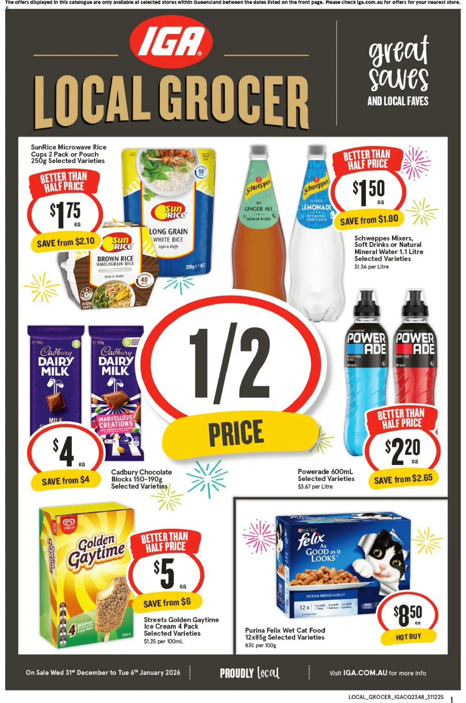 Preview of catalogue Local Grocer QLD from shop IGA valid 31/12/2025
