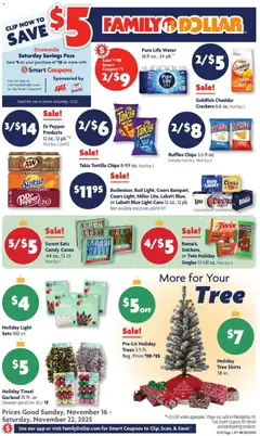 Ad Preview of Family Dollar Weekly Ad from 11/16/2025