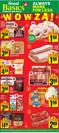 Preview of leaflet Weekly flyer / circulaire from shop Food Basics is valid from Jan 15, 2026