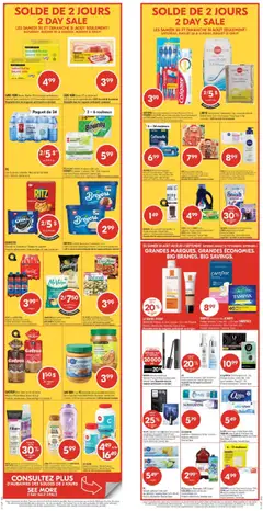 Preview of leaflet Weekly flyer / circulaire from shop Pharmaprix is valid from Aug 30, 2025