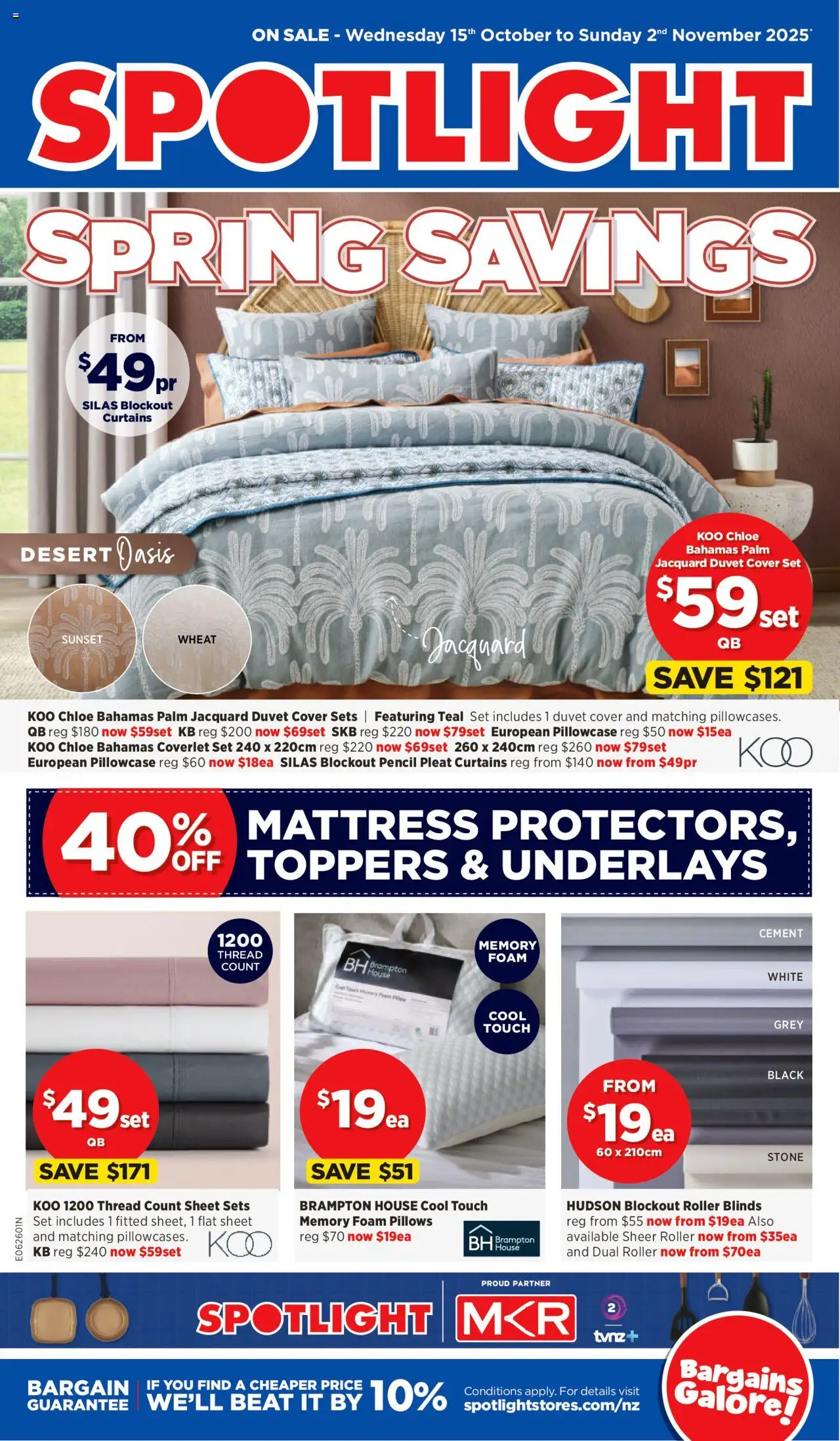 Catalogue Spotlight catalogue valid from 15 Oct 2025 - page 1