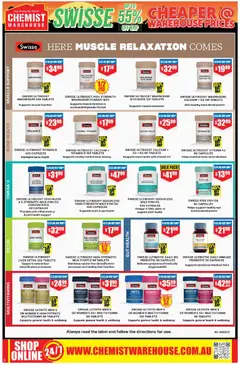 Preview of catalogue Catalogue from shop Chemist Warehouse valid 01/12/2025 | Page: 8
