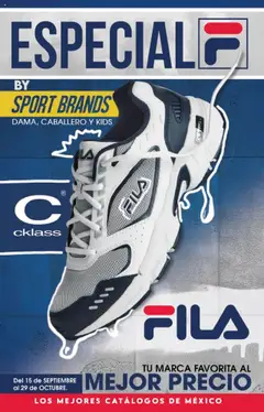 Vista previa las ofertas de la tienda Cklass - Catálogo Fila desde el 15/09/2025 
