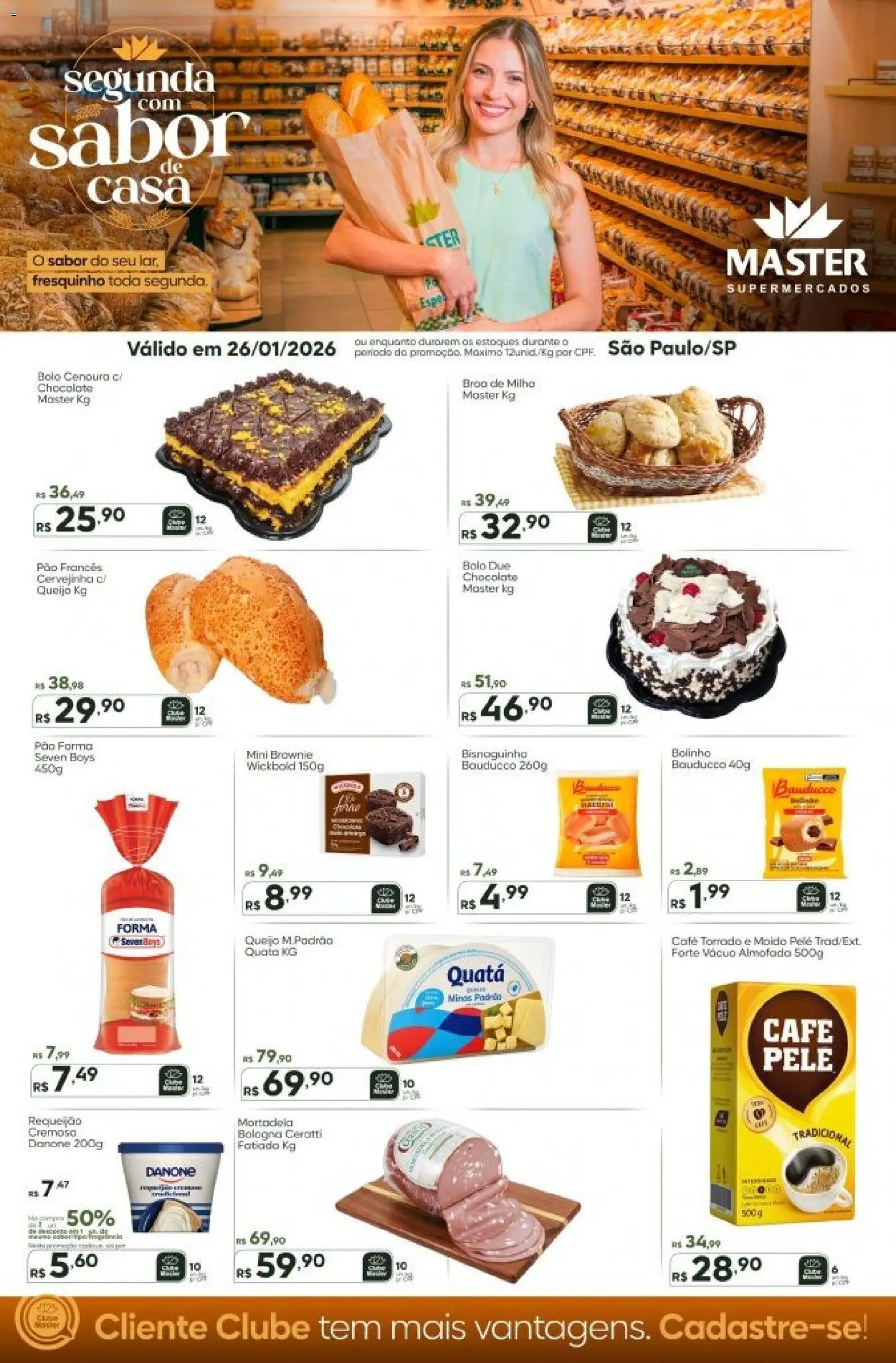 Pré-Visualização do folheto "Ofertas do Dia - SP" da loja Master válido a partir de 26/01/2026