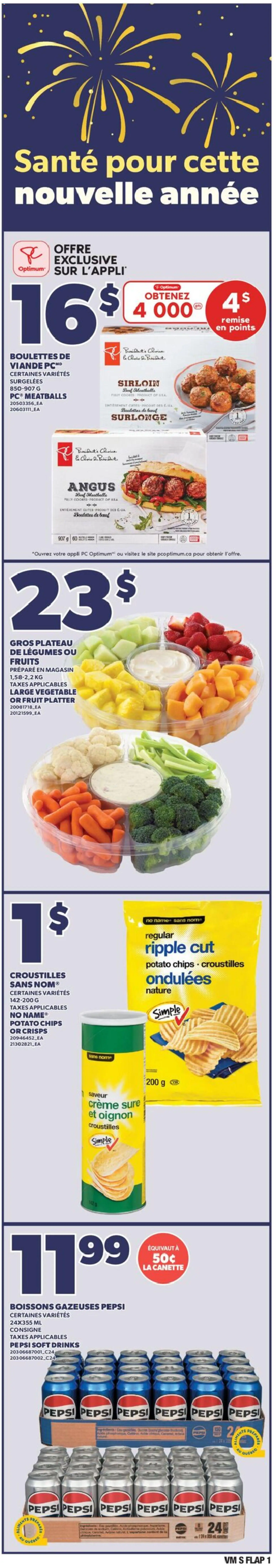 Preview of leaflet Circulaire from shop Valu Mart is valid from Dec 25, 2025