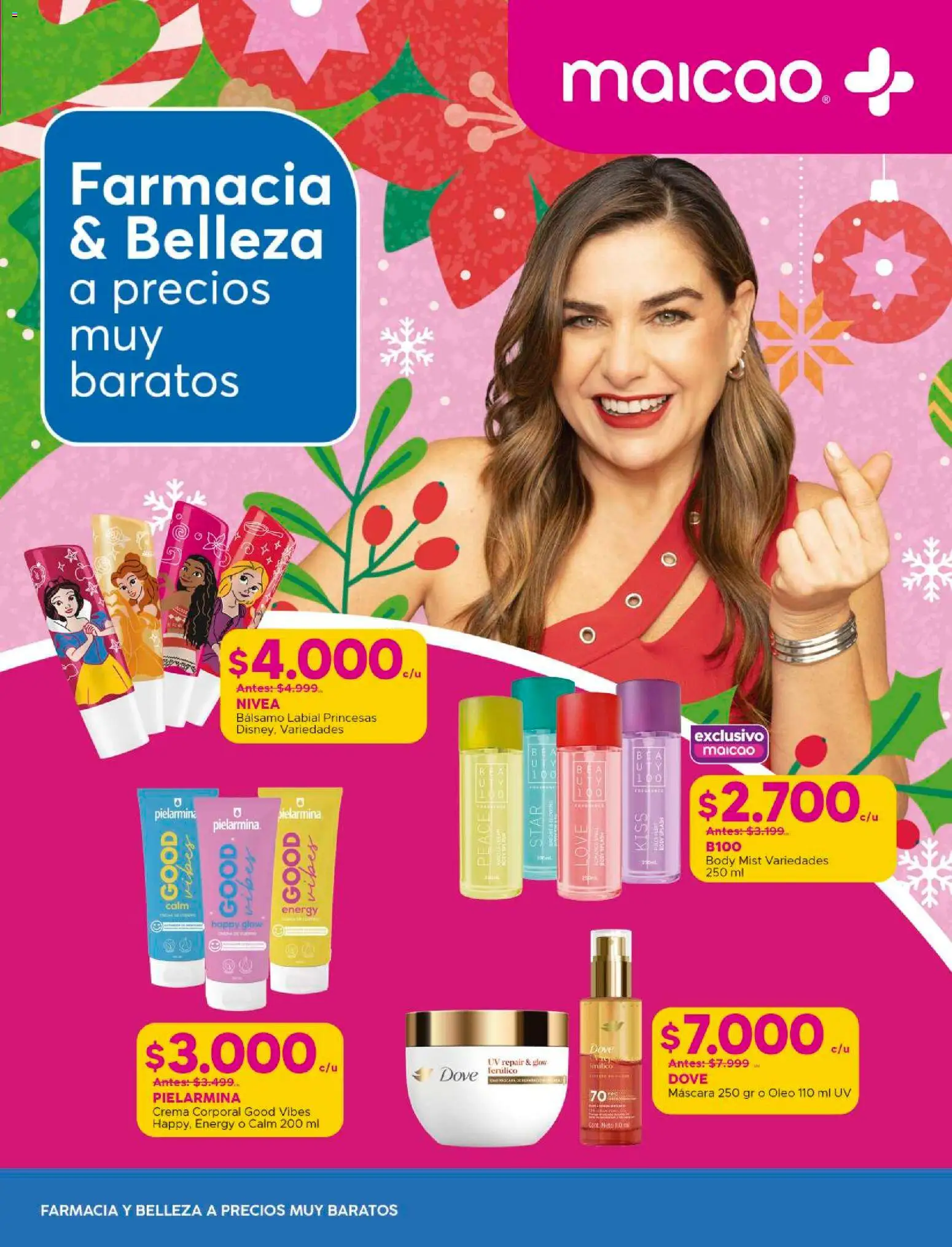 Folleto de la tienda Maicao válido desde el 01.12.2025 - Body, Crema, Labial, Bálsamo labial, Máscara, Bálsamo