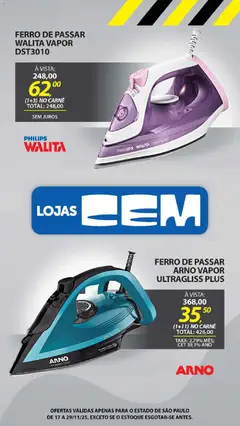 Pré-Visualização do folheto "Ofertas atuais" da loja Lojas Cem válido a partir de 17/11/2025 | Página: 127