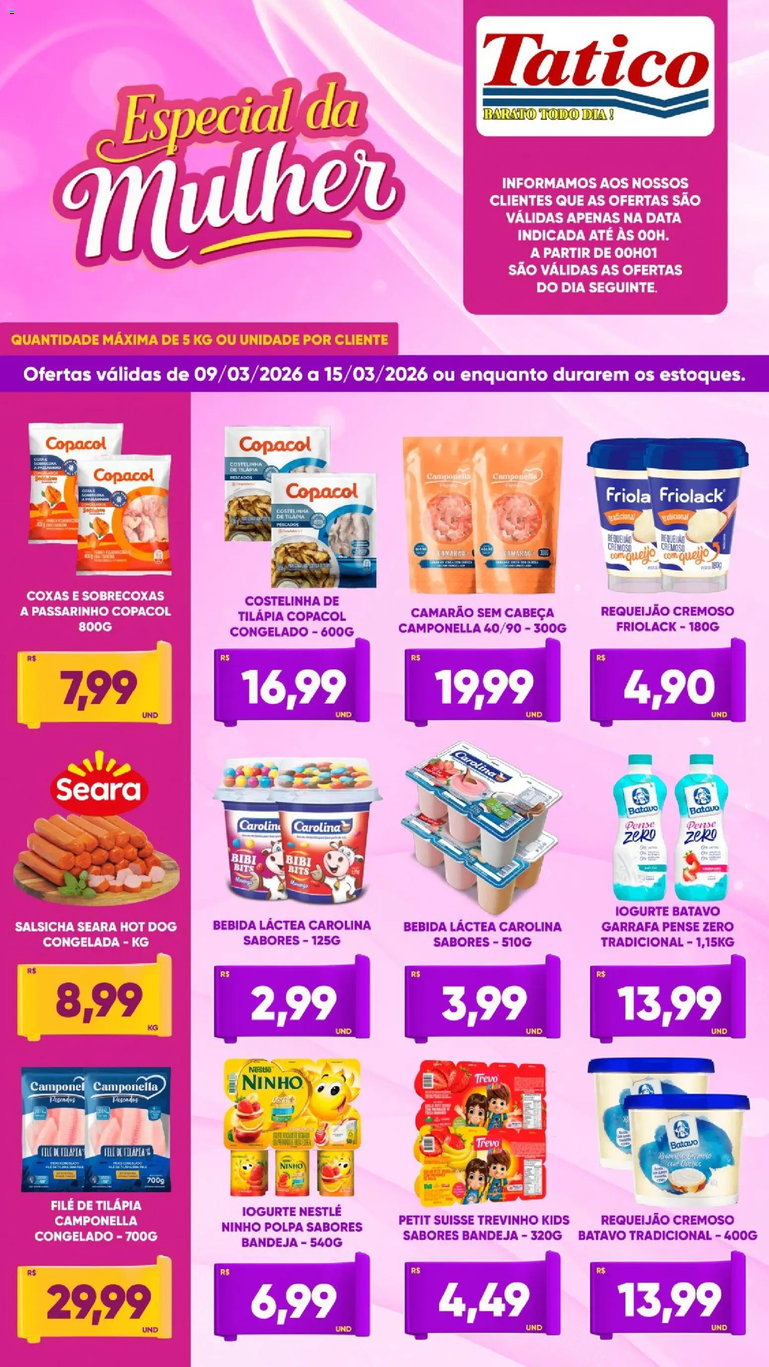 Pré-Visualização do folheto "Tatico - Ofertas da semana" da loja Tatico válido a partir de 09/03/2026