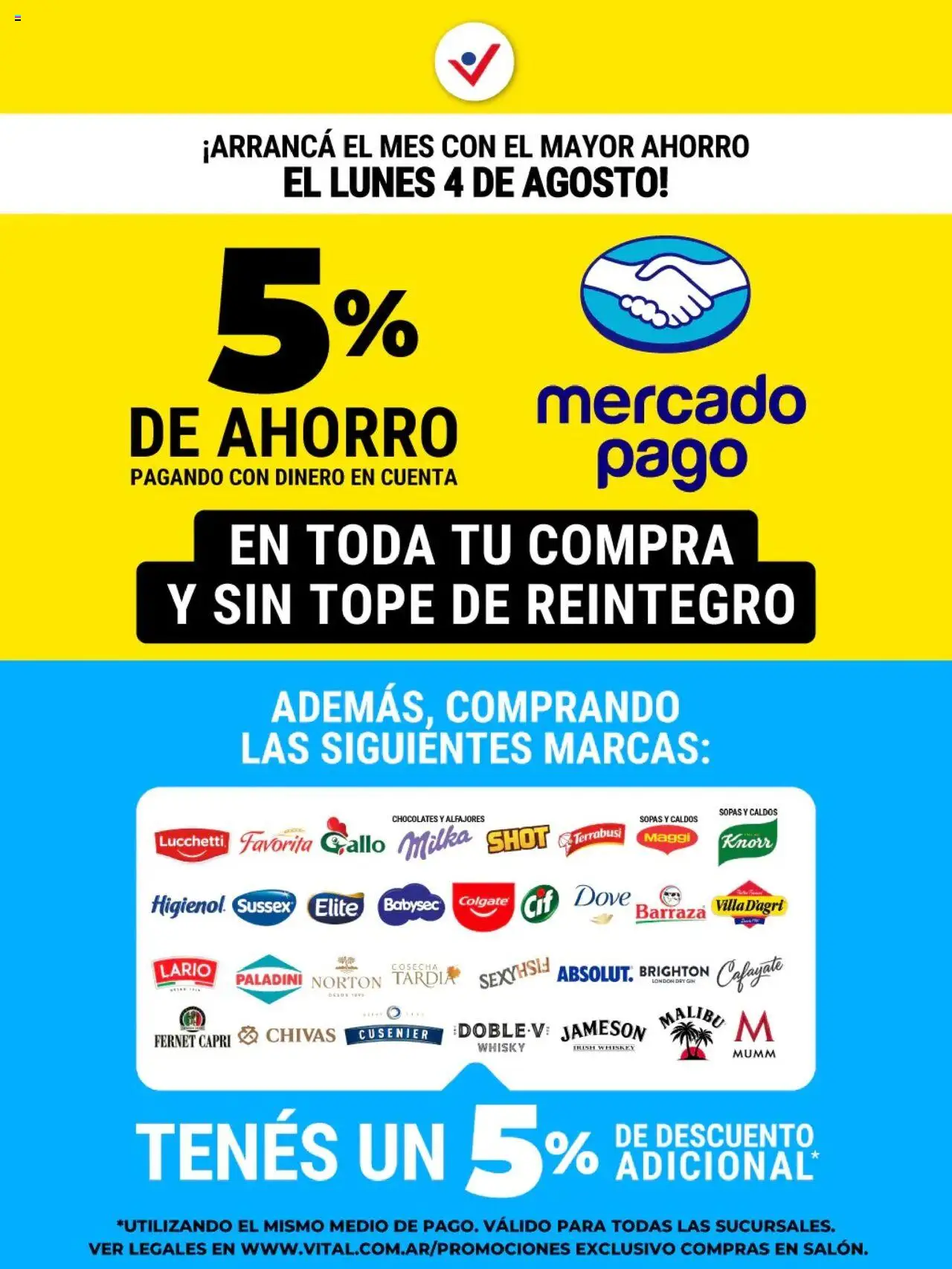 Vital Mercado Pago del 04/08/2025 >> Catálogo