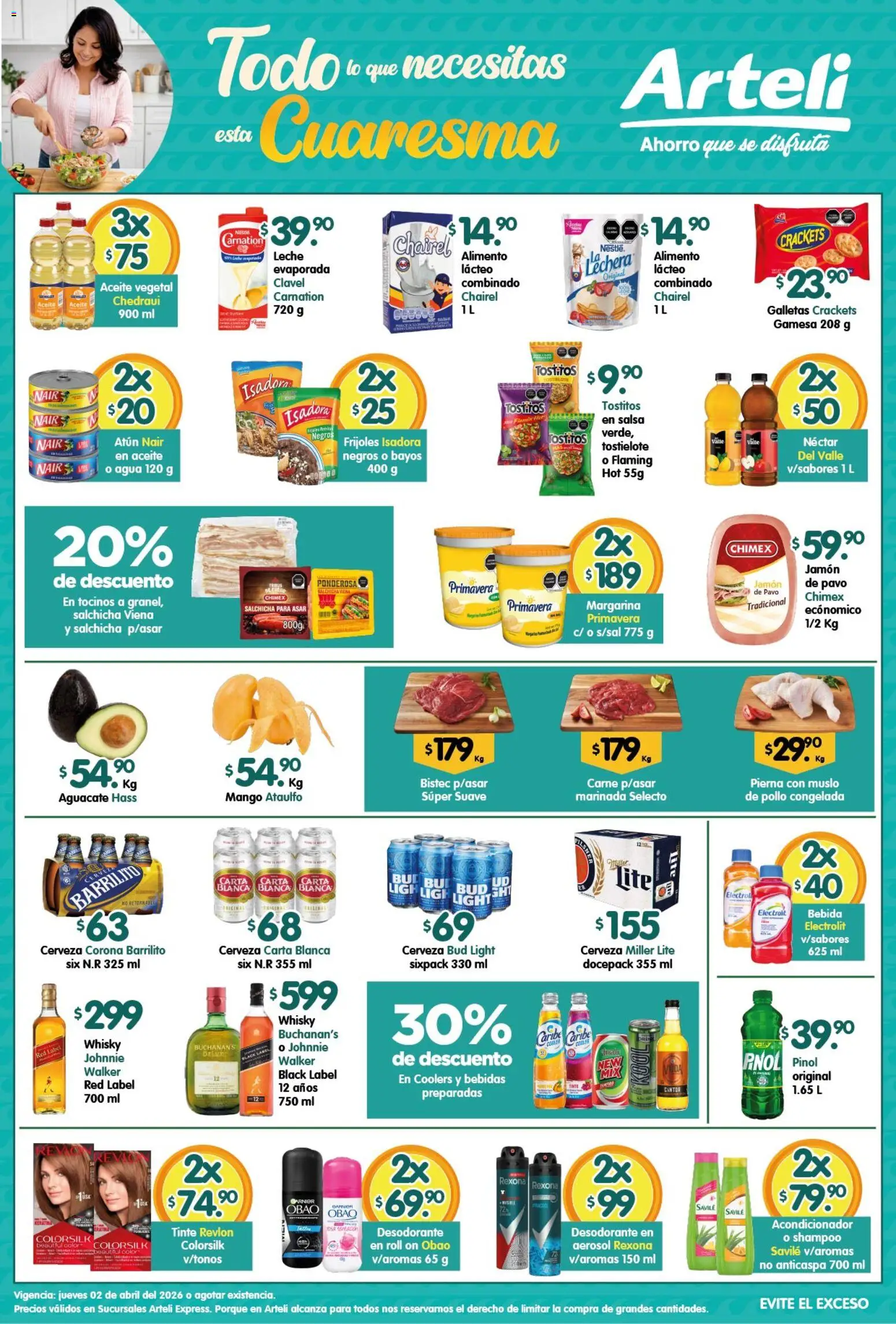 Vista previa las ofertas de la tienda Arteli - Arteli folleto Express desde el 02/04/2026 