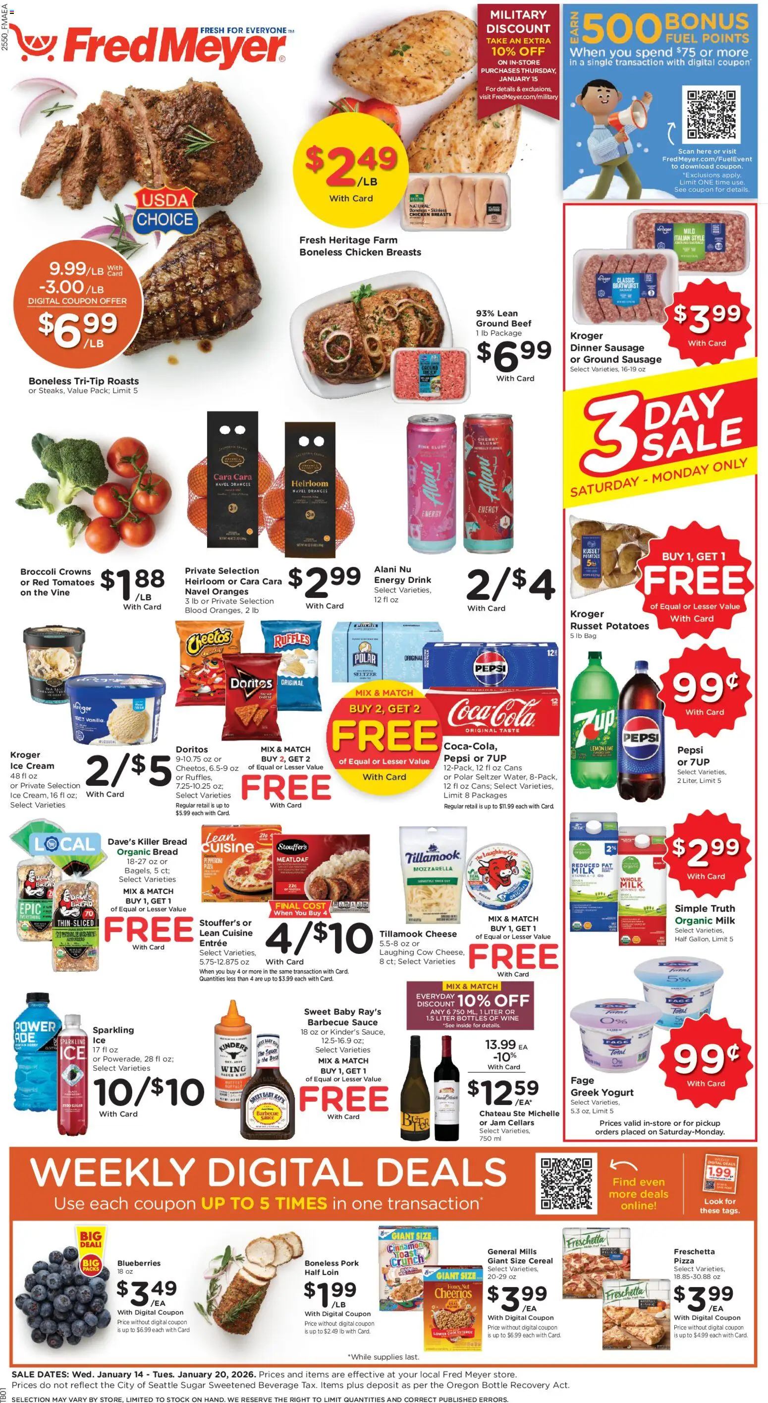 Ad Preview of Fred Meyer Weekly Ad from 01/14/2026