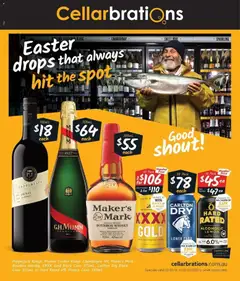 Preview of catalogue Easter drops that always hit the spot! from shop Deals valid 22/03/2026