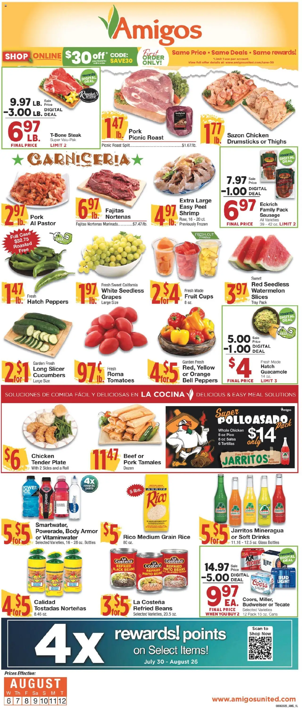 United Supermarkets Ad from 08/05/2025 - Flyer - Page number 1