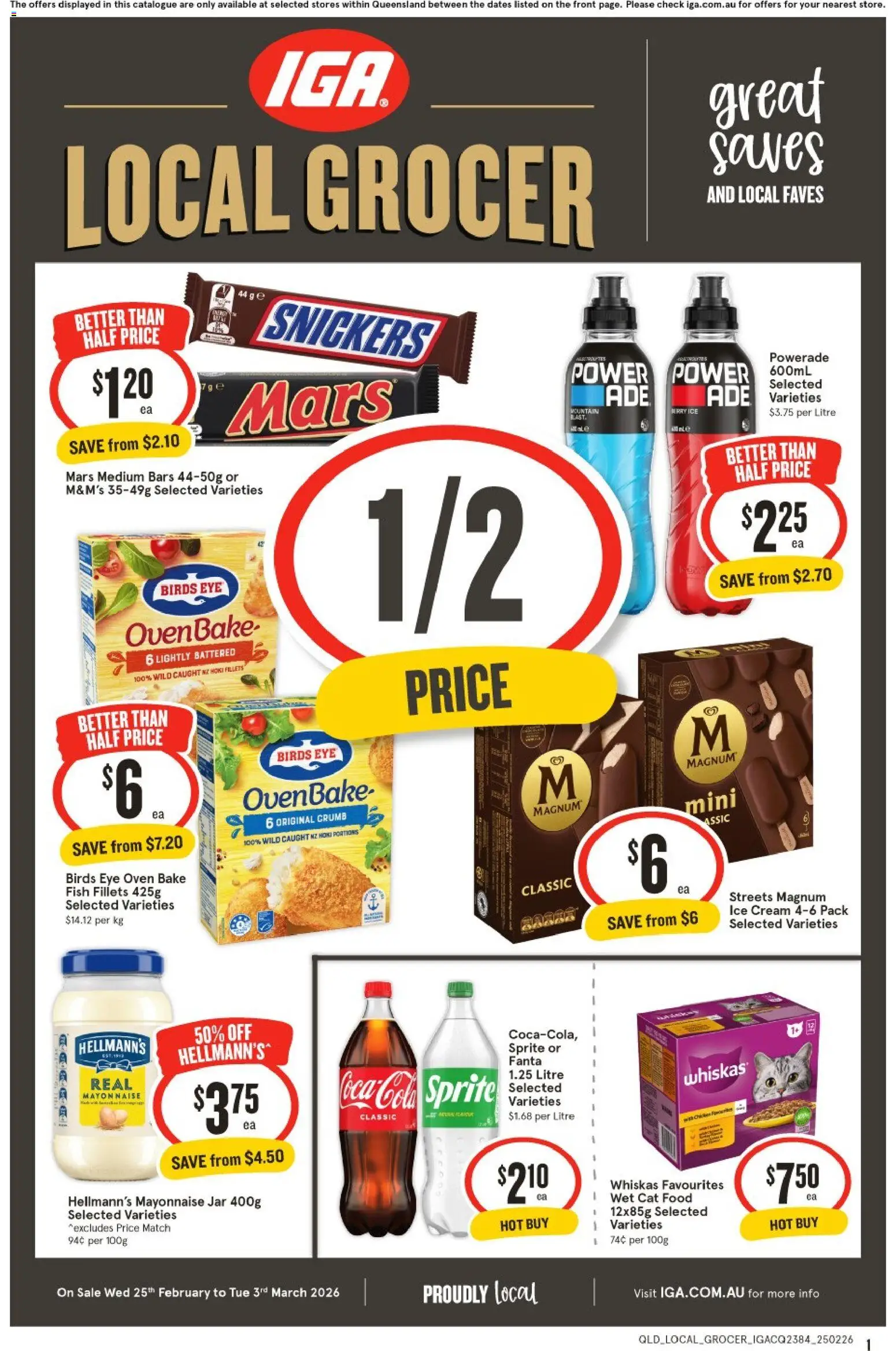 Preview of catalogue Local Grocer QLD from shop IGA valid 25/02/2026