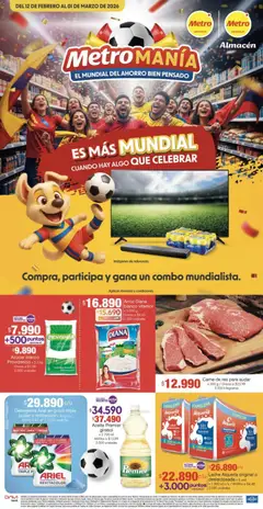  Vista previa del prospecto Catálogo Metromania del almacen Metro válida del 12/02/2026 al 01/03/2026