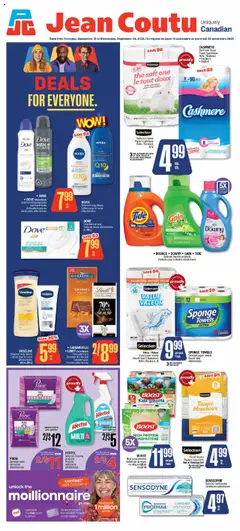 Preview of leaflet Weekly Flyer from shop Jean Coutu is valid from Sep 18, 2025